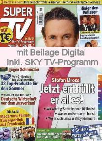 Zeitschriftencover der Super TV mit Digital Extra