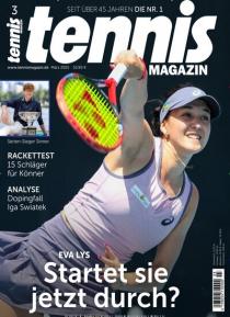 Zeitschriftencover des Tennis Magazin