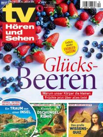 Zeitschriftencover der Zeitschrift TV Hören und Sehen