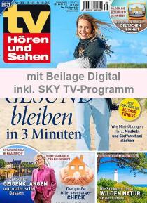 Zeitschriftencover der TV Hören und Sehen