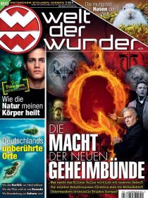 Zeitschriftencover der Zeitschrift Welt der Wunder