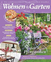 Zeitschriftencover der Zeitschrift Wohnen & Garten