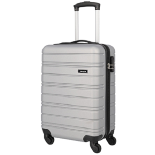 4-Rollen Trolley, silber als Prämie für Ihr Zeitschriften-Abo