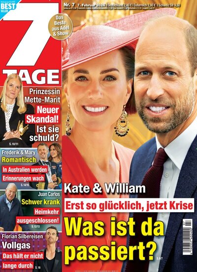 Zeitschriftencover der Zeitschrift Sieben Tage