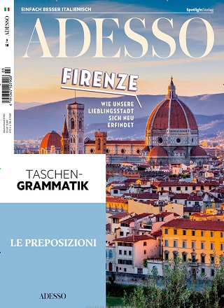 Zeitschriftencover der Zeitschrift Adesso