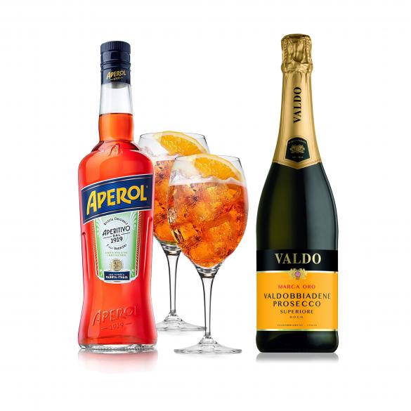Aperol-Set, 4 -teilig als Prämie für Ihr Zeitschriften-Abo