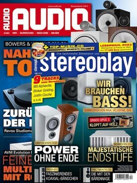 Zeitschriftencover der Zeitschrift Audio Stereoplay