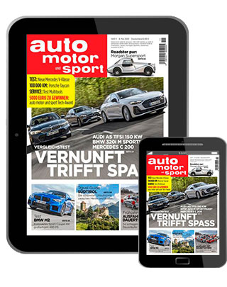 E-Paper-Cover der Zeitschrift Auto Motor und Sport