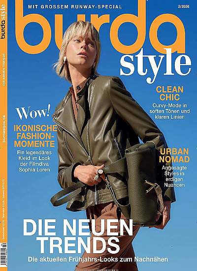 Zeitschriftencover der Zeitschrift Burda Style