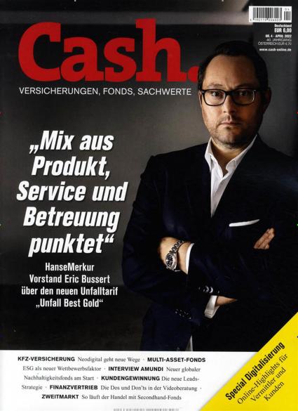Zeitschriftencover der Zeitschrift Cash.