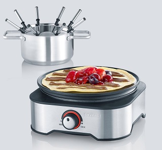 Fondue-Crepes als Prämie für Ihr Zeitschriften-Abo