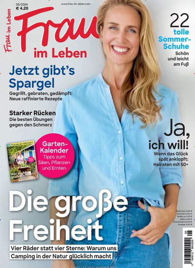 Frau im Leben im Abo