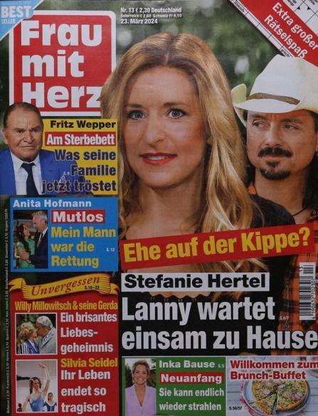 Frau mit Herz im Abo