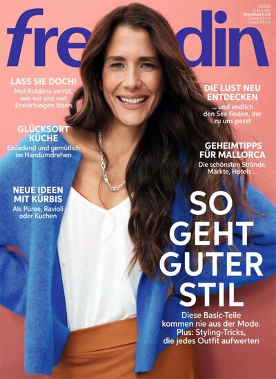 Zeitschriftencover der Freundin