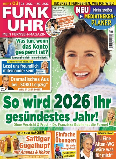 Zeitschriftencover der Zeitschrift Funk Uhr