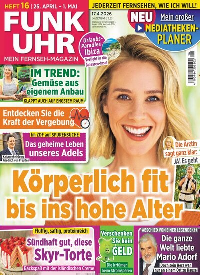 Zeitschriftencover der Zeitschrift Funk Uhr