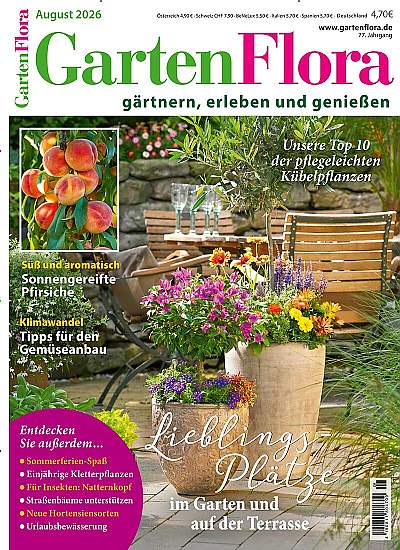 Zeitschriftencover der Gartenflora