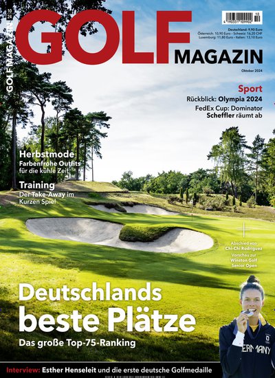 Zeitschriftencover des Golf Magazin