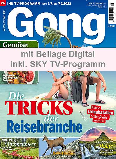 Gong mit Digital Extra im Abo