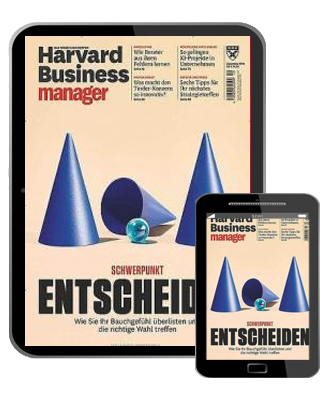 Harvard Business manager digital E-Paper im Abo