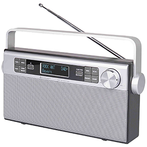 Digitalradio DAB 650SI, silber als Prämie für Ihr Zeitschriften-Abo