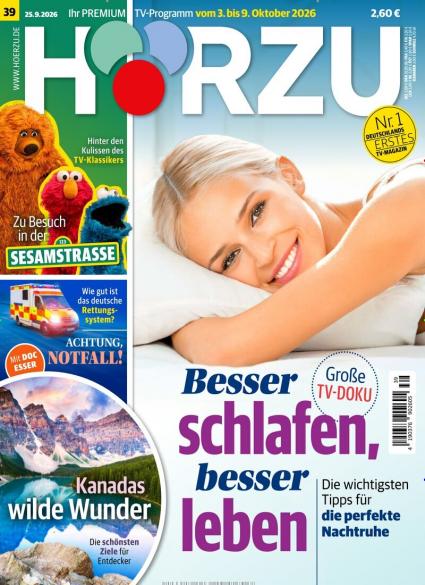Zeitschriftencover der Hörzu