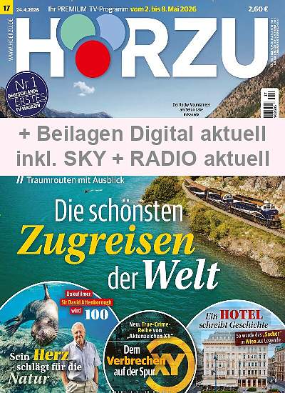 Zeitschriftencover der Zeitschrift Hörzu mit digital Extra mit Radio aktuell