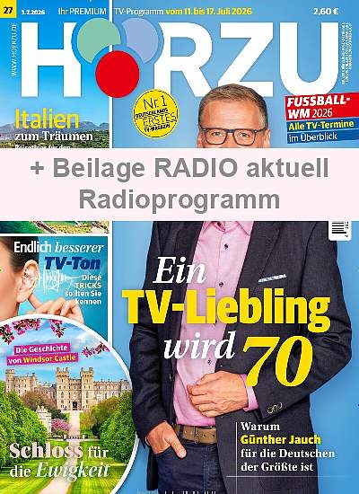 Zeitschriftencover der Hörzu