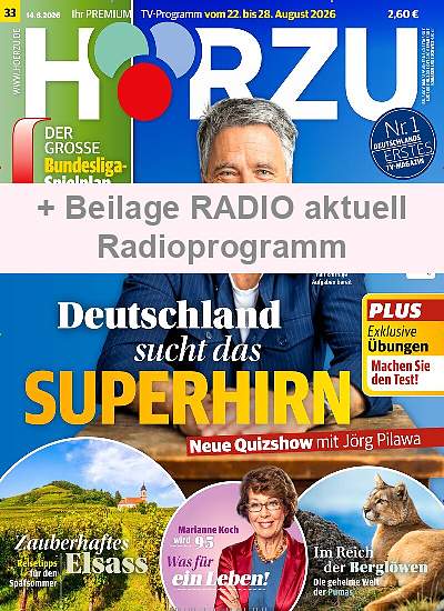 Zeitschriftencover der Hörzu