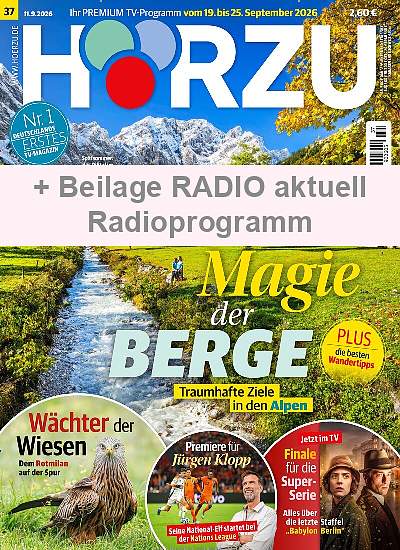 Zeitschriftencover der Hörzu
