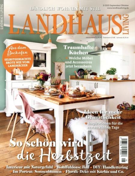 Zeitschriftencover der Landhaus Living
