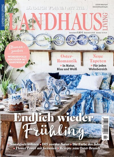 Zeitschriftencover der Landhaus Living