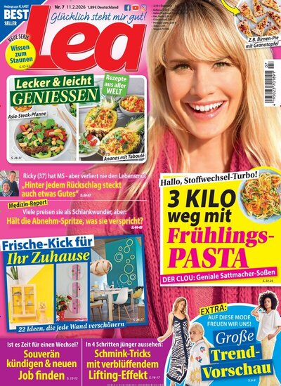 Zeitschriftencover der Zeitschrift Lea