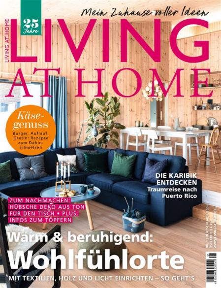 Zeitschriftencover der Zeitschrift Living at Home