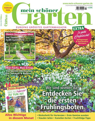 Zeitschriftencover mein schöner Garten