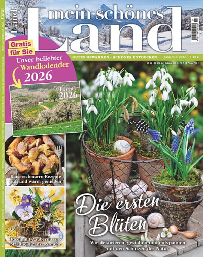Zeitschriftencover des Mein schönes Land Magazins