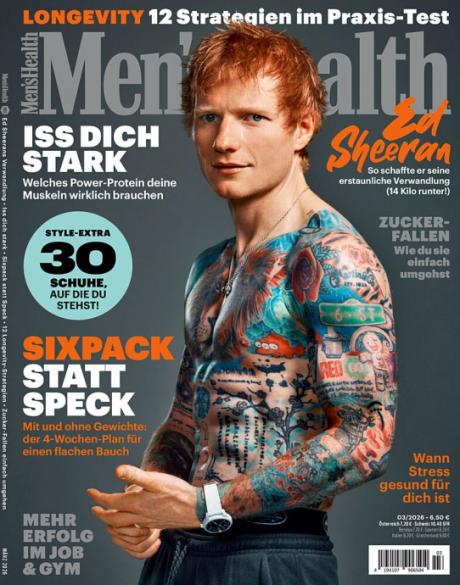 Zeitschriftencover der Mens Health