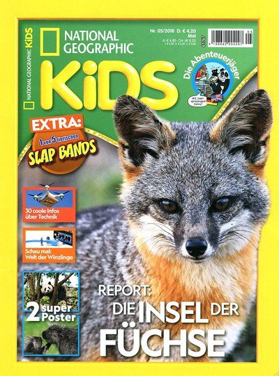 Zeitschriftencover des National Geographic Kids