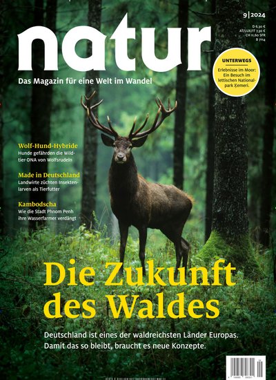 Zeitschriftencover des natur Magazins