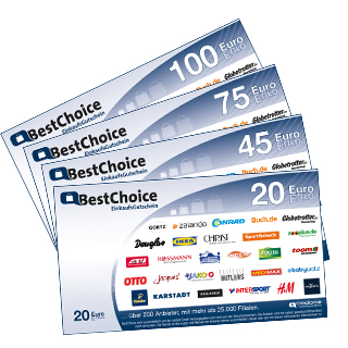 Beispielbild für Best Choice Gutscheine
