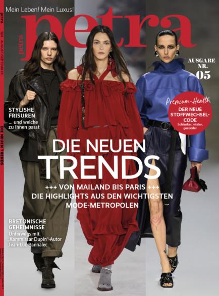 Zeitschriftencover der Zeitschrift Petra