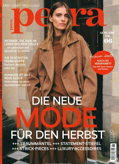 Zeitschriftencover der Zeitschrift Petra