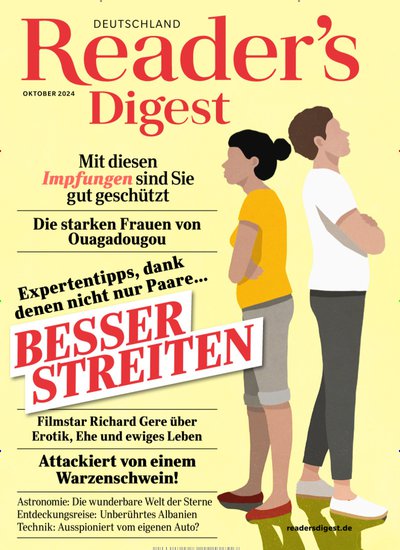 Zeitschriftencover der Zeitschrift Readers digest