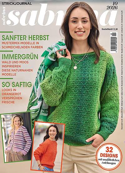 Zeitschriftencover der Zeitschrift Sabrina