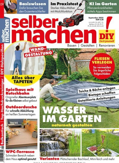 Zeitschriftencover der Zeitschrift selber machen