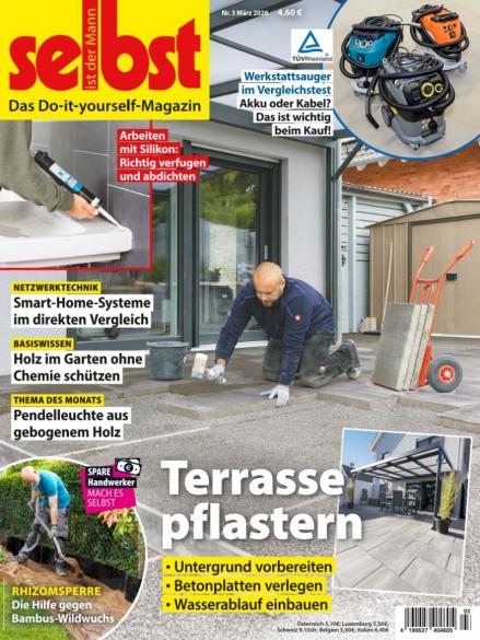Zeitschriftencover der Zeitschrift Selbst ist der Mann