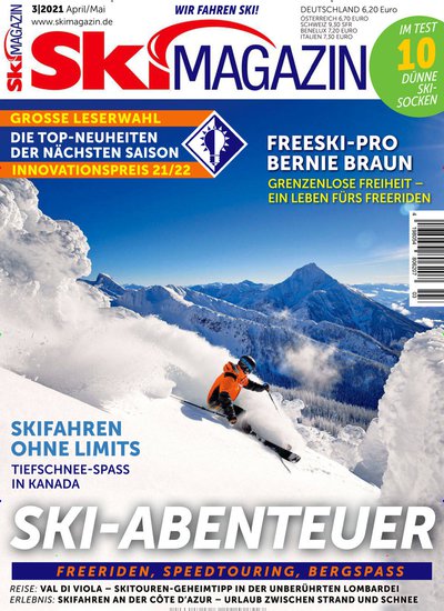 Zeitschriftencover des Skimagazin