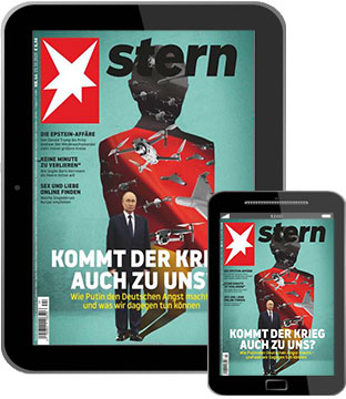 E-Paper-Cover der Zeitschrift Stern