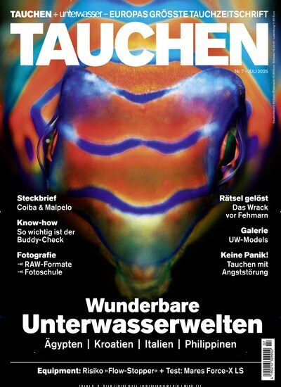 Zeitschriftencover der Zeitschrift Tauchen