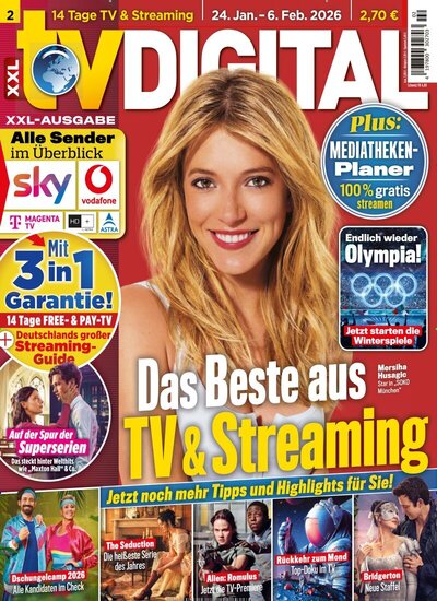Zeitschriftencover der Zeitschrift TV Digital XXL